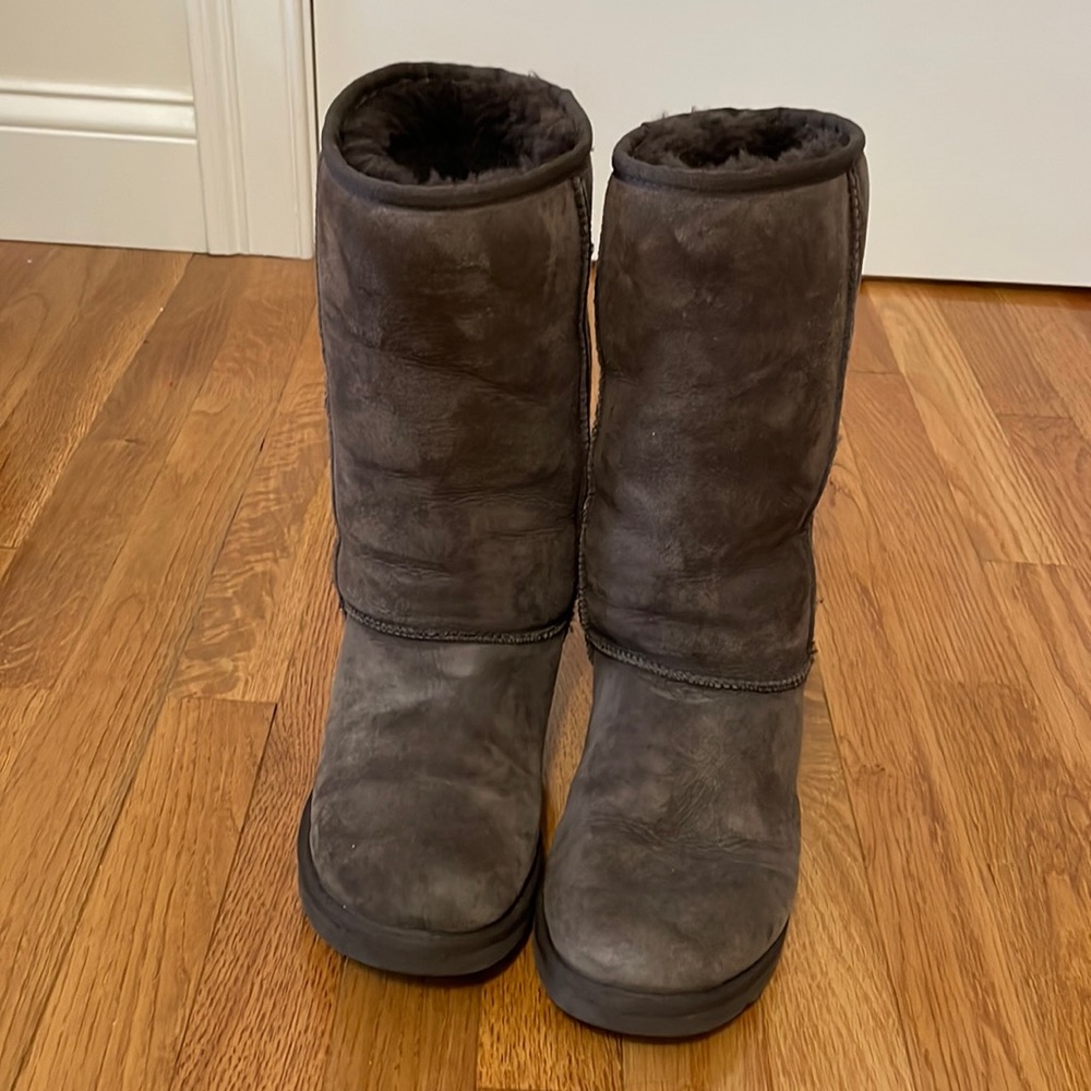 Used authentic chocolate brown Ugg’s size 6.